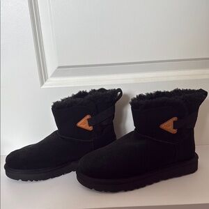 Cozy Black Kids Boots